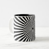 OP - Art #3 in Emporio Moffa Zweifarbige Tasse (Vorderseite Links)