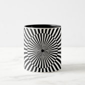 OP - Art #3 in Emporio Moffa Zweifarbige Tasse (Mittel)