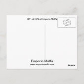 OP: Art #4 in Emporio Moffa Postkarte (Rückseite)