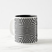 OP - Art #6 in Emporio Moffa Zweifarbige Tasse (Vorderseite Links)