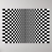 Op Art Algorithmus Poster (Vorne)