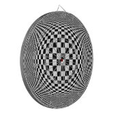 Op Art Challenge Dartscheibe (Vorderseite Links)