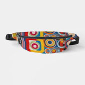 Op Art Fanny Pack Bauchtasche (Vorderseite)