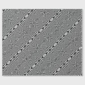 Op-Art Flash Geschenkpapier (Flach)