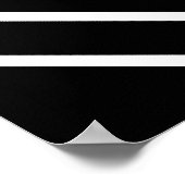 Op Art Homage an GF Diagonal Lines Vier Poster (Ecke)