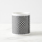 Op Art Kaffeetasse (Mittel)