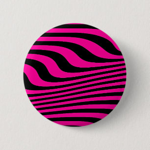 OP ART KURVEN PIN BUTTON
