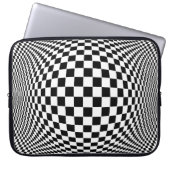 Op Art Laptopschutzhülle (Vorderseite)