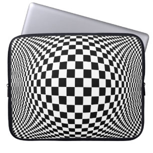Op Art Laptopschutzhülle