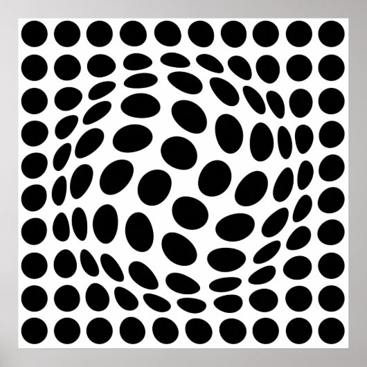Op Art Poster (Vorne)