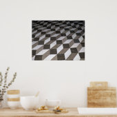 Op Art Poster (Küche)
