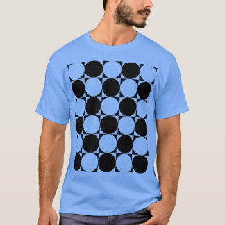 Op-Art-Punkte T-Shirt