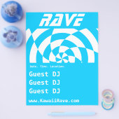 Op Art Rave Custom Flyer (Einzeln)