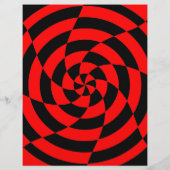 Op Art Rave Custom Flyer (Hinten)