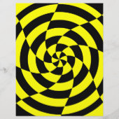 Op Art Rave Custom Flyer (Hinten)