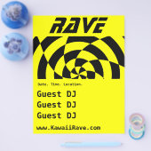 Op Art Rave Custom Flyer (Einzeln)