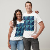 Op Art Rhombusse: Stilvoll T-Shirt (Unisex)