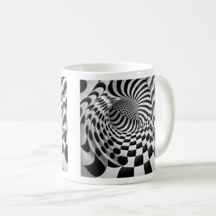 Op Art Tunnel Classic Tasse, 11 oz Kaffeetasse