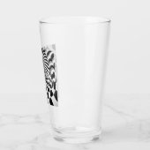 Op Art Tunnel Glas Tumbler (Links)
