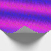 OP-Kunst Rigel lila und blau Geschenkpapier (Ecke)