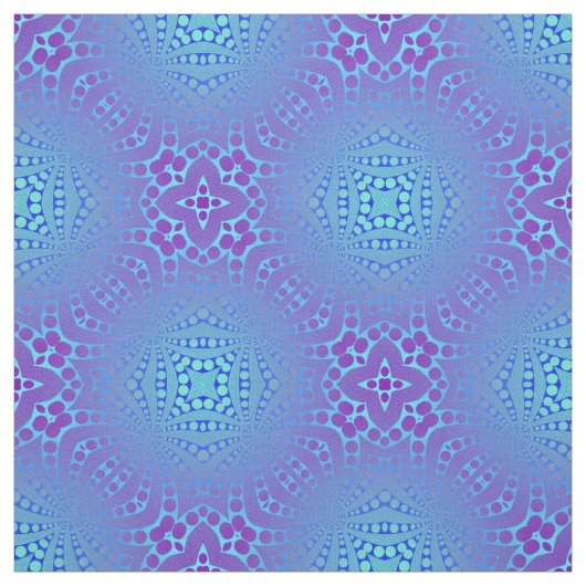 Op Madhi in Blau und Lila Stoff (Muster)