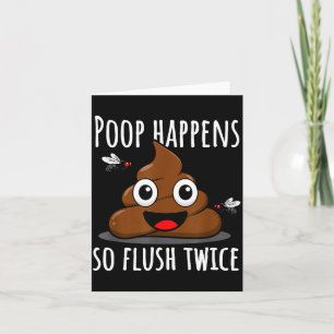 Op passiert so fluwice lustige Toiletten Humor  Karte