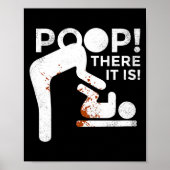Op There It Is Mom Dad Baby Diaper Changing Funny  Poster (Vorne)