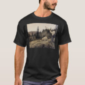 Op under Fjeldet toner en Lur Theodor Kittelsen il T-Shirt (Vorderseite)