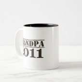 Opa 2011 zweifarbige tasse (Vorderseite Links)