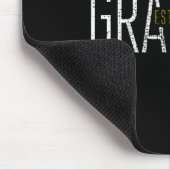 Opa 2019 Großvater Gift T-Shirt Est Mousepad (Ecke)