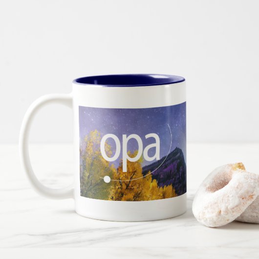 OPA 2025 Retreat Coffee Tasse (Mit Donut)