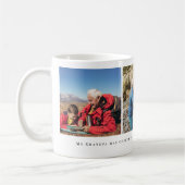 Opa 3 Foto-Collage Benutzerdefiniertes Zitat Kaffeetasse (Links)
