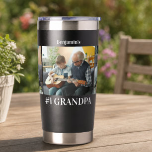 Opa 3 Foto Enkelkinder Thermobecher