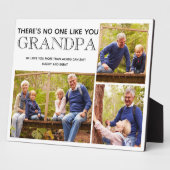 Opa 3 FotoCollage Großkinder Namen Fotoplatte (Seite)