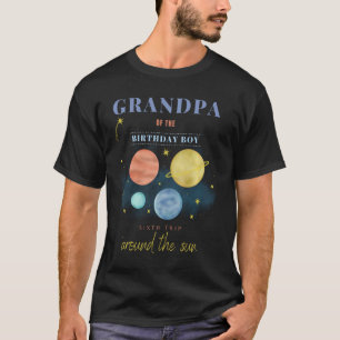Opa 6. Geburtstag Sechste Reise um den Sun-Wellnes T-Shirt
