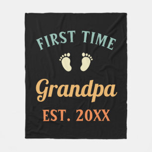 Opa Abuelo Nonno Opa Erster Opa Fleecedecke