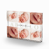 Opa Abuelo Vatertag Foto Block (Rechts)