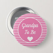 Opa als Baby-Duschknopf Button (Vorne & Hinten)