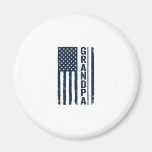 Opa Amerikanische Flagge Distressed Patriotisches Magnet