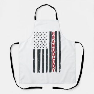 Opa Amerikanische Flagge Vintage Patriotisches Des Schürze