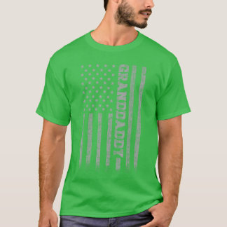 Opa amerikanisches Flaggen-Mädchen T-Shirt