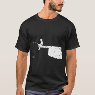 Opa angelt OK Angeln mit Opa T-Shirt