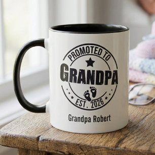 Opa-Ankündigungs-Tasse Geschenk Tasse