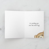 Opa-Bärenkarte "Vermisstes Du" Karte (Innenseite)