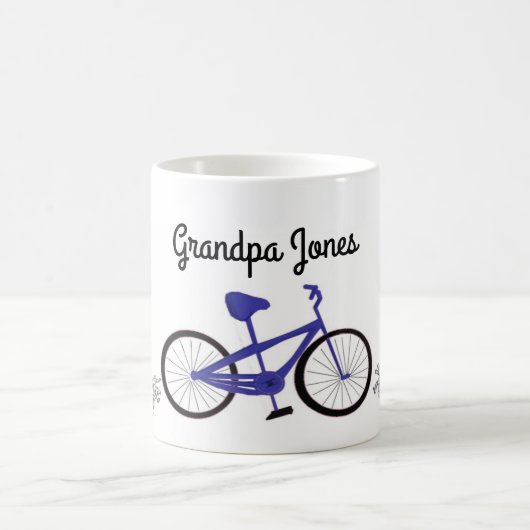 Opa Bike Rides Kaffeetasse (Mittel)
