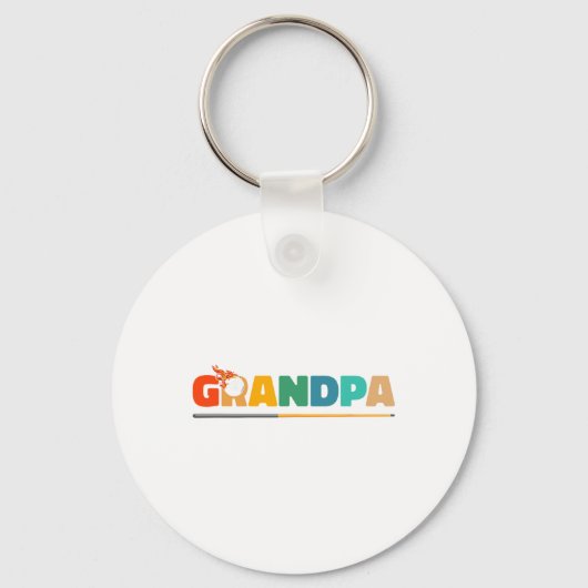 Opa Billiard Pool Cue 8-ll Billard - Billard - Bil Schlüsselanhänger (Vorderseite)