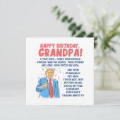 Opa Birthday Karte (Stehend Vorderseite)