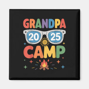 Opa-Camp 2025 Familienurlaub Sommer-Camping C Magnet
