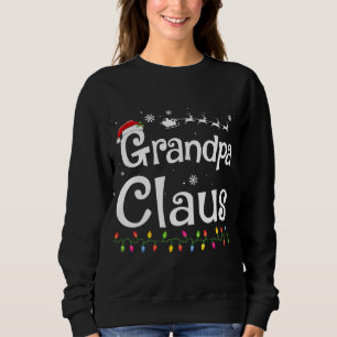 Opa Claus Funny Family Santa Pajamas Weihnachten Sweatshirt
