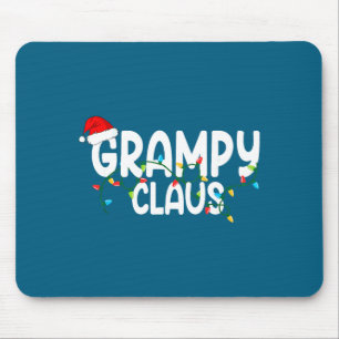 Opa Claus Weihnachtsmann Weihnachtslichter Weihnac Mousepad